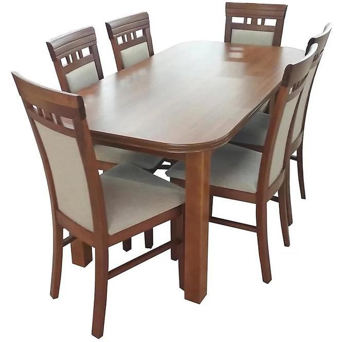 Zestaw stół i krzesła Taurus 1+6 ST11 160/80+40