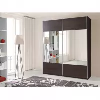 Szafa Vario z lustrem kasztan wenge 175 cm