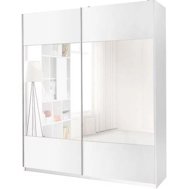 Szafa Vario z lustrem biała 175 cm