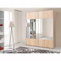 Szafa Vario z lustrem dąb sonoma 175 cm