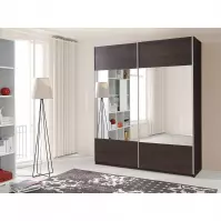 Szafa Vario z lustrem dąb sonoma czekolada 175 cm