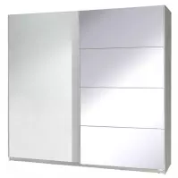 Szafa Twister 3 biały/lustro 225 cm