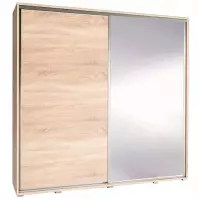Szafa Penelopa sonoma z lustrem 205 cm