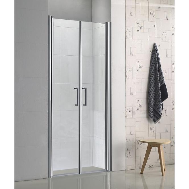 Drzwi prysznicowe Primo 100x190 czyste chrom