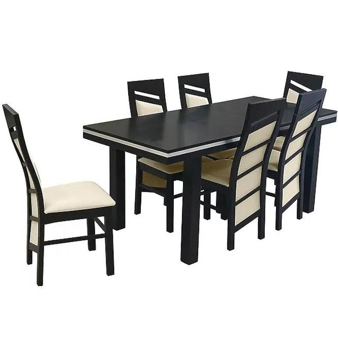 Zestaw stół i krzesła Bond 1+6 ST608 KR607 BR2441 berge2
