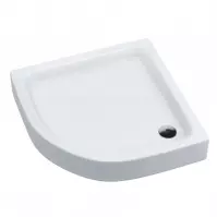 Brodzik półokrągły Astro 80X80X17 zab.stabil R55 AQM0128