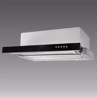 Okap WK-7 Light glass czarny