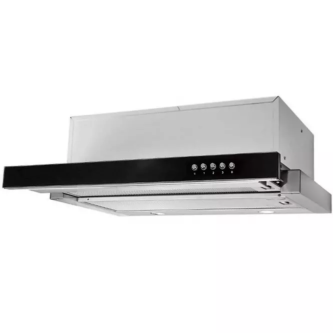 Okap WK-7 Light glass czarny