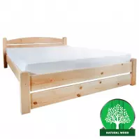 Łóżko T2 160 sosna naturalna