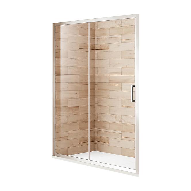 Drzwi prysznicowe Patio 120x195 czyste chrom