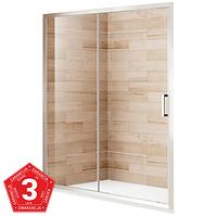 Drzwi prysznicowe Patio 160x195 czyste chrom