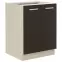 Szafka kuchenna Wiktoria chamonix/legno 60d 2f bb