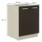 Szafka kuchenna Wiktoria chamonix/legno 60d 2f bb,2