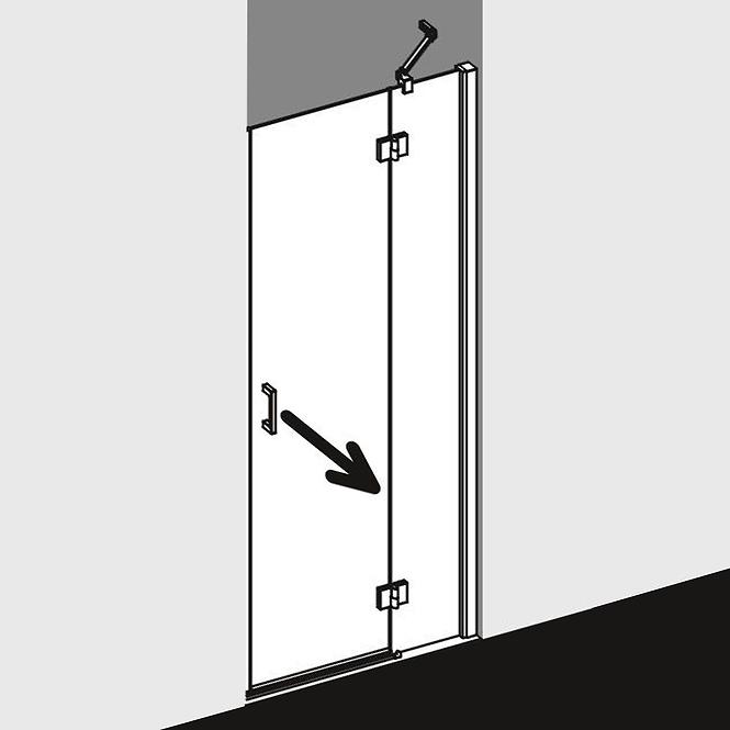 Drzwi prysznicowe OSIA OS SFR 07520 VPK