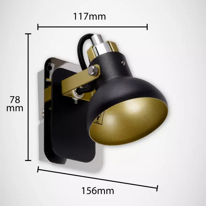 Lampa Mario GU10 1D LS1