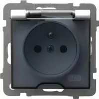 Gniazdo hermetyczne białe GPH-1GZ/m
