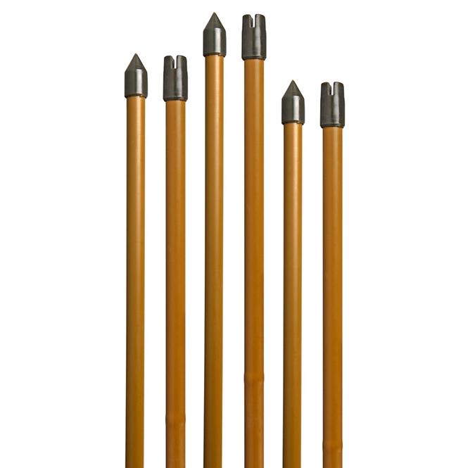 Tyczka metalowa kolor bambus 16X1800mm 05747