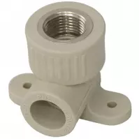 Kolanko PP-R z uchwytem 25x1/2˝ Gwint wewnętrzny