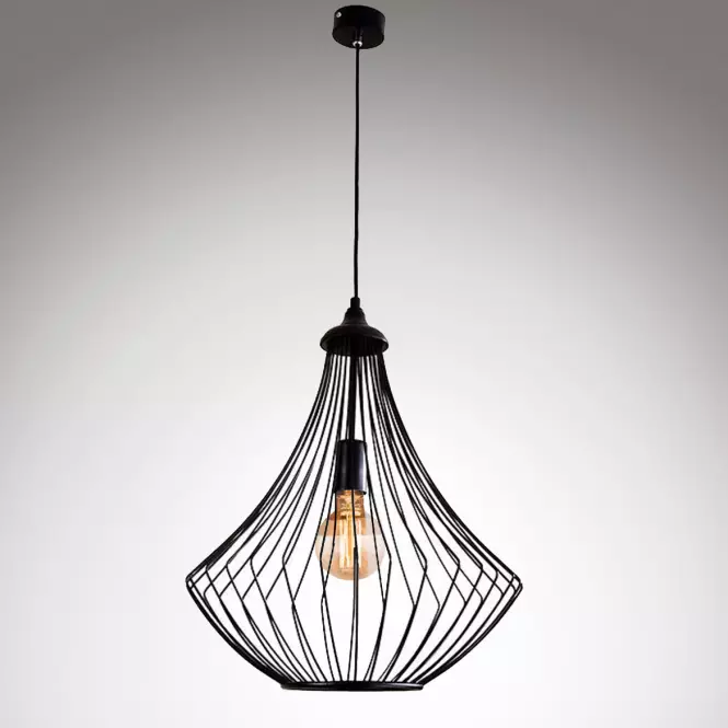 Lampa Turbacz 2643/Z-B-1 Czarny LW1