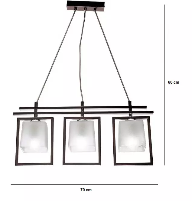 Lampa Rubin 2458 BR LW3