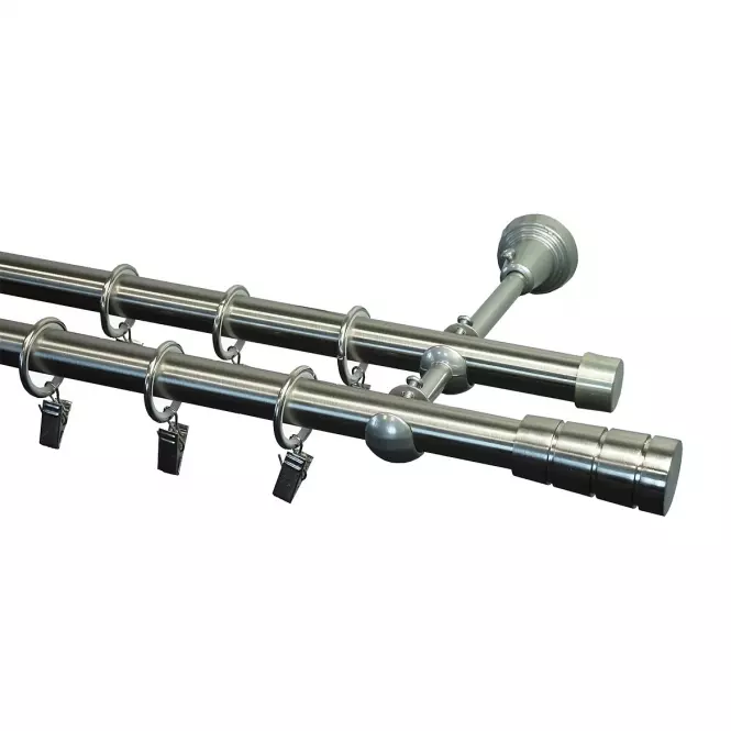 Karnisz II Stylus Fi 19 Efekt Stali 160cm Neo
