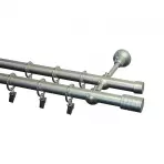 Karnisz II Stylus Fi 19 Satyna 240cm Mati