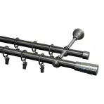 Karnisz II Stylus Fi 19 Tytan 160cm Neo