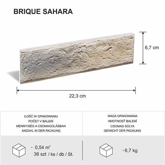 Kamień Gipsowy Brique Sahara