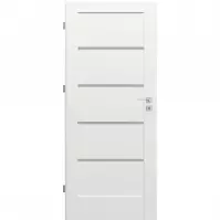 Drzwi wewnętrzne G4 80L biały decor
