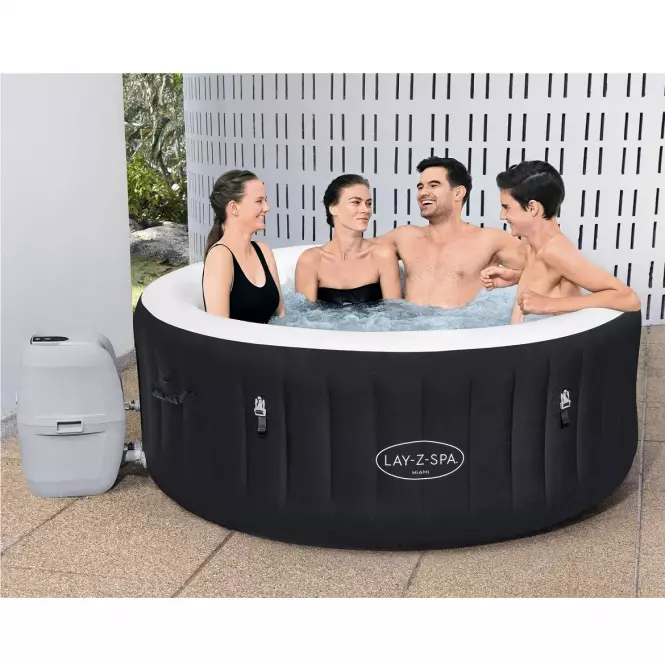 Jacuzzi ogrodowe z hydromasażem 1.80m x 66cm Miami 60001