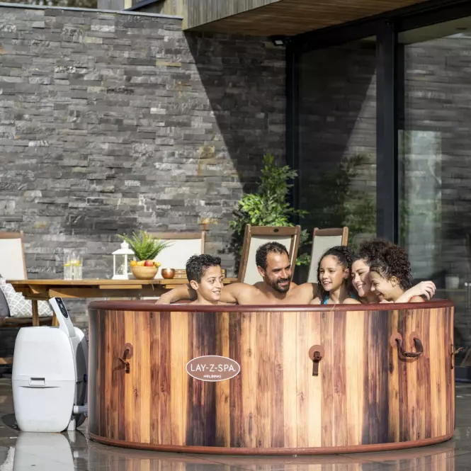 Jacuzzi ogrodowe z hydromasażem 1.80m x 66cm Helsinki 60025
