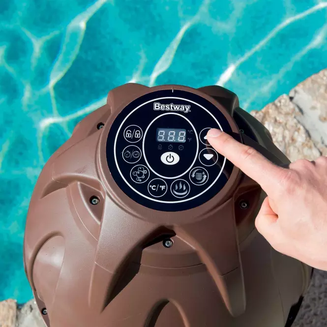 Jacuzzi ogrodowe z hydromasażem 1.80m x 66cm Helsinki 60025
