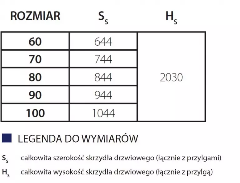 Drzwi wewnętrzne G2 70L wc + podcięcie biały decor,3