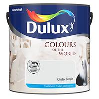 Dulux Kolory Świata Lateksowa Emulsja Do Ścian i Sufitów Białe Żagle 2,5l