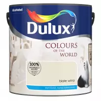 Dulux Kolory Świata Lateksowa Emulsja Do Ścian i Sufitów Białe Wino 2,5l