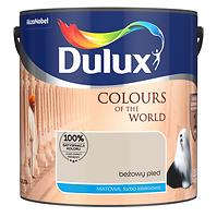 Dulux Kolory Świata Lateksowa Emulsja Do Ścian i Sufitów Beżowy Pled 2,5l