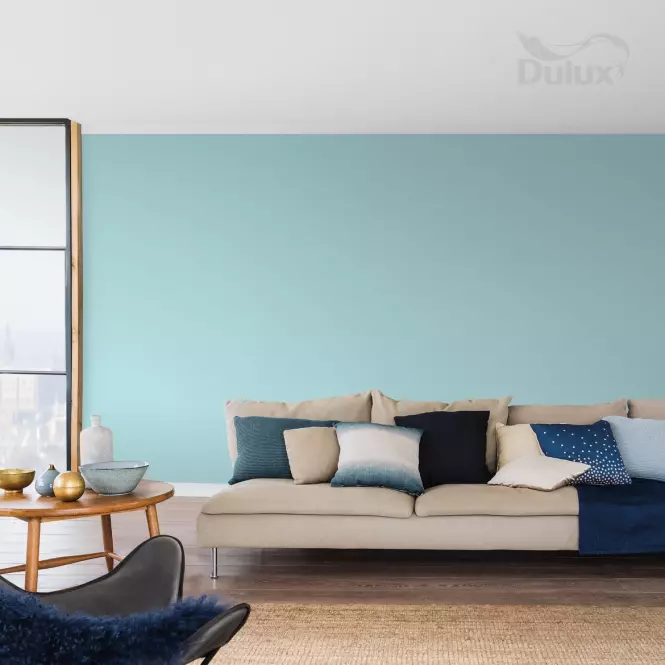 Dulux Kolory Świata Lateksowa Emulsja Do Ścian i Sufitów Lodowy Brzask 2,5l,3