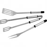 Komplet sztućców do grillowania 3 szt. INOX 15510