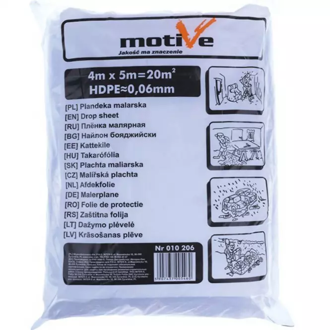 Plandeka  4/5 60 mikr. GAT. 1 MOTIVE