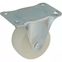 Zestaw jezdny, Koła poliamidowe 50 mm/50 kg, płyta stal