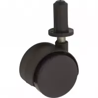 Kółko meblowe 40 mm/25 kg trzpien 8 mm z tulejka 13 mm