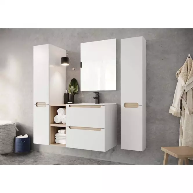 Szafka wisząca Fresh A30 1D0S biała,4