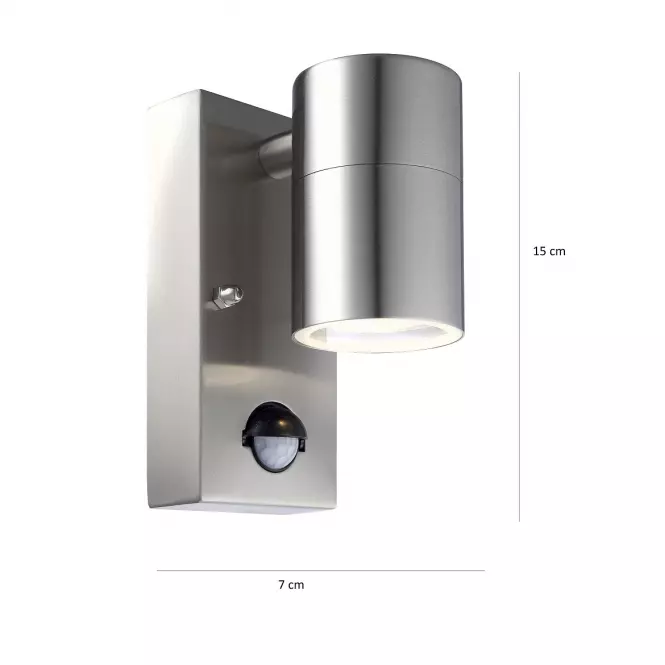Kinkiet LED 3201SL Sensor Inox KD1