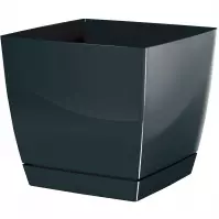 Doniczka Coubi Square P Czarny Dukp210-426u