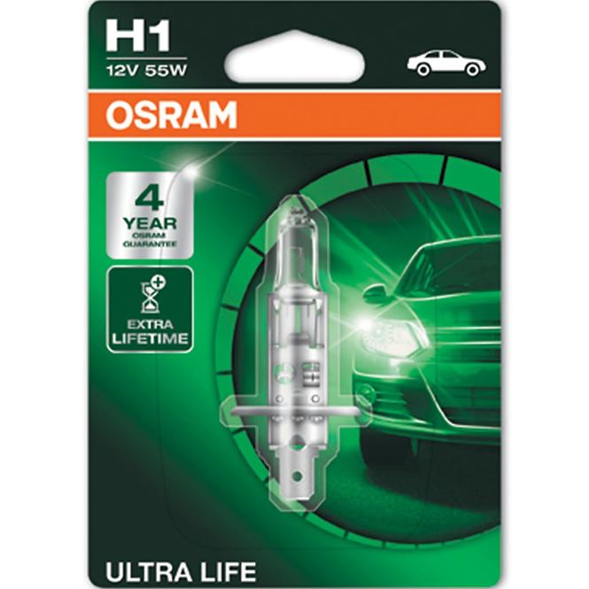 Osram Ultralife H1 55W P14,5S 12V (64150ult-01b)