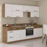 Kuchnia Vigo biała HG 260 z blatem