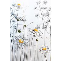 Zasłona tekstylna 180/200 W08441 Flower daisy
