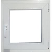 Okno prawe 60x60cm białe