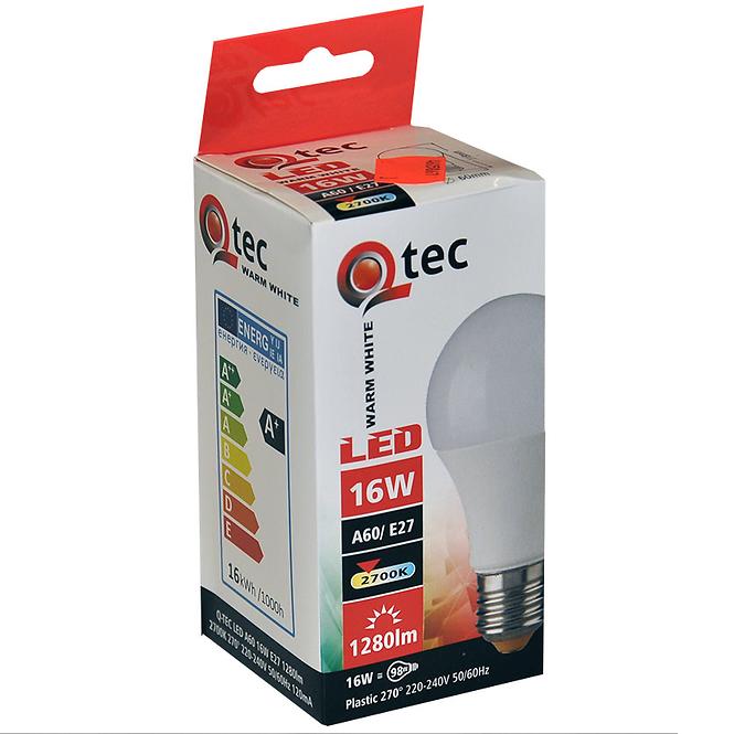 Żarówka LED QTEC A60 16W E27 2700K
