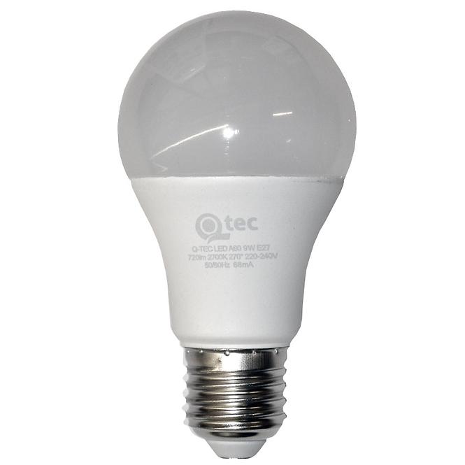 Żarówka LED QTEC A60 9W E27 2700K
